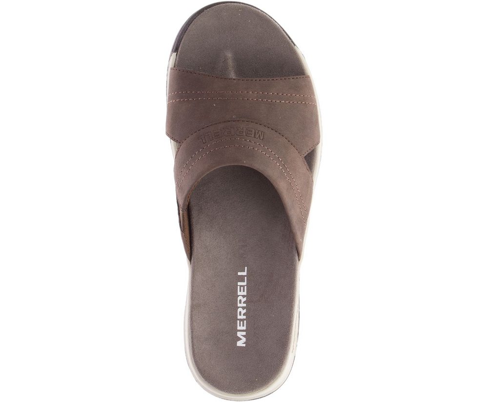 Sandálias Homem - Merrell Veron Slide - Marrom - LTP356021